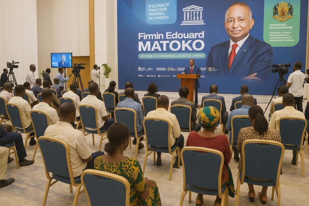 Matoko à l’Unesco : la presse congolaise en éclaireur